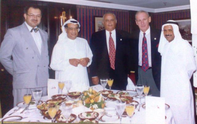 taken with Sheik Mohammad and Sheik Ali Alkhalifa