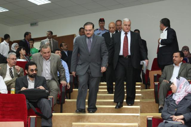 The ICCIT-2011, Held at The university of Jordan of Aqaba.  Under the Patronage of His Prime Minister of Jordan, Represen and Prof. Tweissy, the President of the JU.  Conf. Chair, Prof. S Al-Shareh, and Dr. A Al-Shami