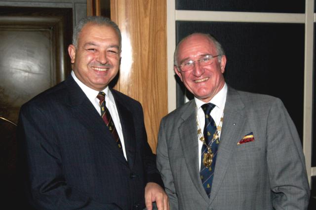 Mr. Thomas MS FRCS 
Vice President of the Royal College of Surgeons of England
Mr. Thomas had a reception party on 2008 for the Jordanian graduates from the royal college of surgeons of England.
There were only five Jordanian graduates