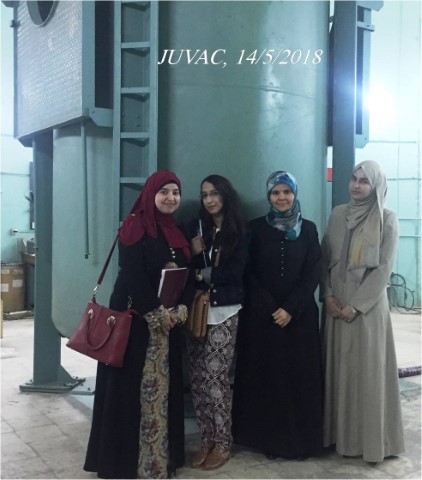From left to right: Ruba Ghazi, Dana Abdallah, Hanan Sa'adeh, Marah Jamil